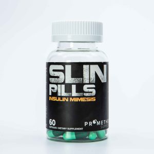 SLIN Pills – Insulin Mimetic may promote weight loss and increase muscle mass by converting slin carbs into muscle whilst burning fat at the same time