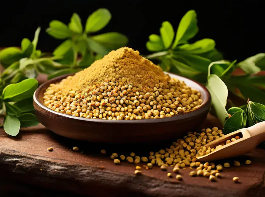 create a real image of fenugreek 704493258